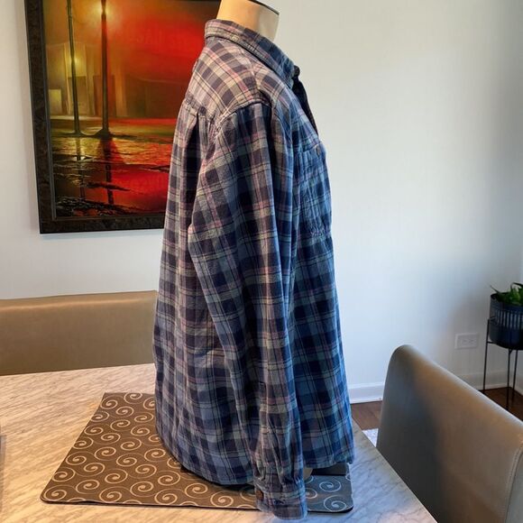 Duluth by Duluth Trading Co Men’s 2XL Tapp Relaxed Fit Plaid Casual Button Down - Picture 3 of 6